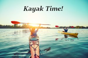 Kayak storage available